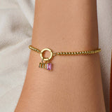 Women's Exquisite Fashion Personality Birthstone Bracelet