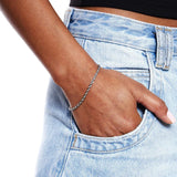 Fashion Simple Titanium Steel Twist Bracelet