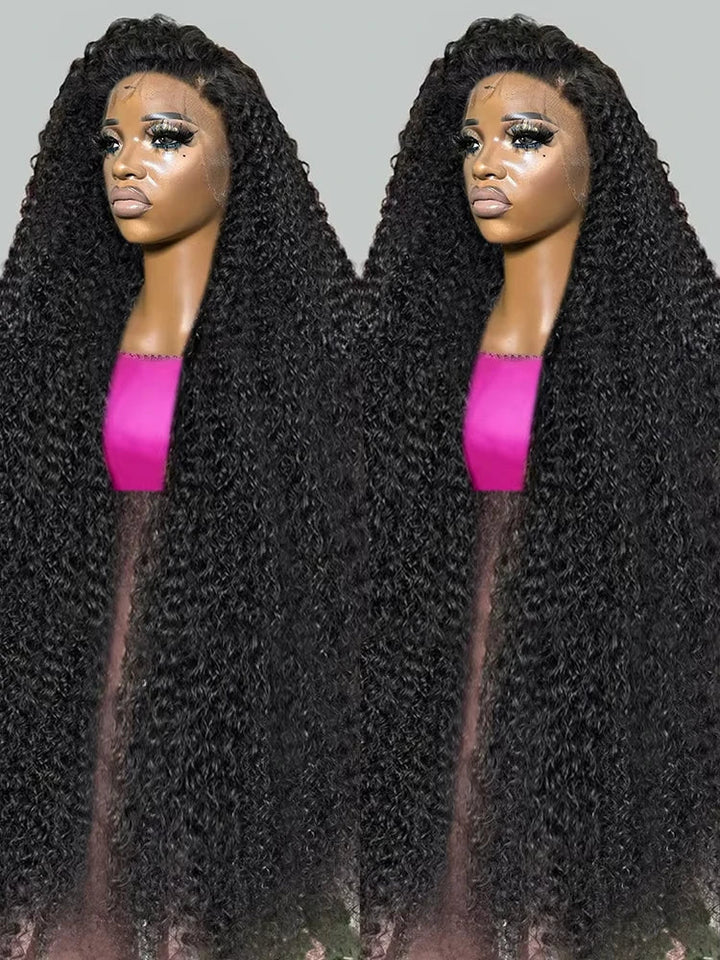 250% High Density 40 38 Inch Deep Wave 13x6 HD Lace Front Human Hair Wig Loose Water Wave Curly 13x4 Lace Frontal Wig Human Hair