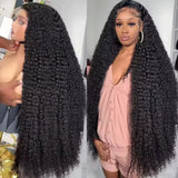 280% Density 13x6 Deep Wave Lace Frontal Human Hair Wigs Hd Loose Deep Wave 14x4 Lace Front Wig Curly Closure Wigs For Women