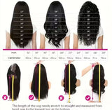 Ready To Go   HD Lace Front Wigs Glueless Put-on Go Body Wave Wig Pre-Plucked Blend Human Hair Transparent Lace Color