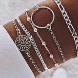 Handmade Creative Classic Simple Bracelet Five-piece Set