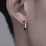 Earrings Men's Fashionable High Sense Ear Clip Simple Niche Temperament