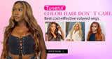 Tuneful 27# Honey Blonde Colored Human Hair Wigs Straight 180% 13x4 HD Transparent Lace Front Human Hair Wigs For Women