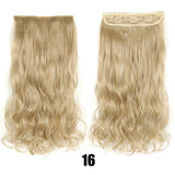 Women's Big Wavy Long Curly Hair Extensions Are Naturally Fluffy And No Trace