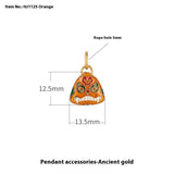 Alluvial Gold Ancient Yellow Gold Lucky Beads Diy Accessories