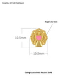 Alluvial Gold Ancient Yellow Gold Lucky Beads Diy Accessories