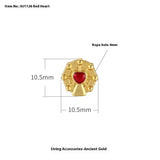 Alluvial Gold Ancient Yellow Gold Lucky Beads Diy Accessories