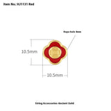 Alluvial Gold Ancient Yellow Gold Lucky Beads Diy Accessories