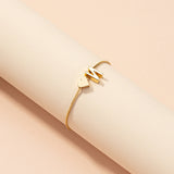 Bracelet Love Heart English Letter Personality Ornament Simple