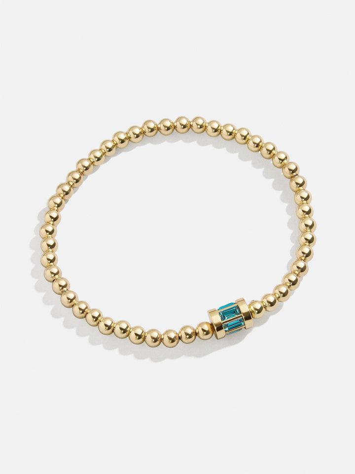 Women's Fashion Twelve Birthstone Beaded Bracelet