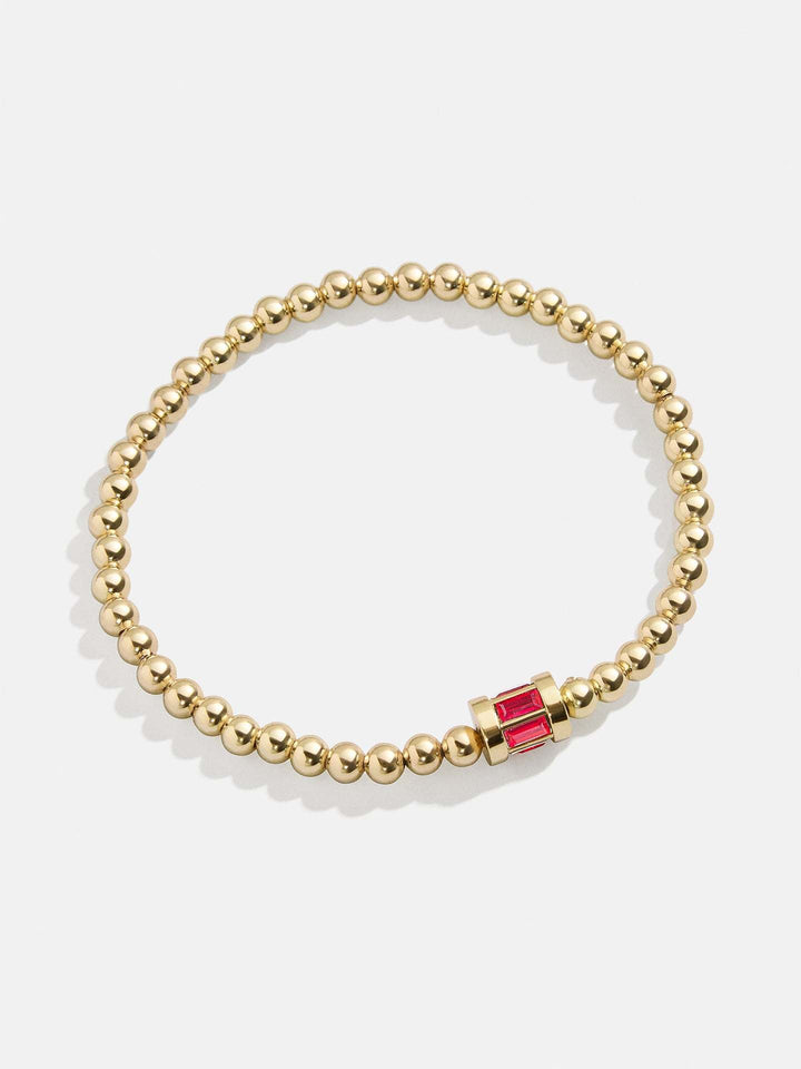 Women's Fashion Twelve Birthstone Beaded Bracelet