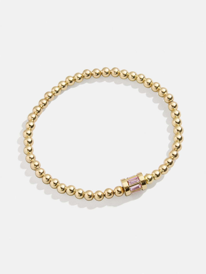Women's Fashion Twelve Birthstone Beaded Bracelet