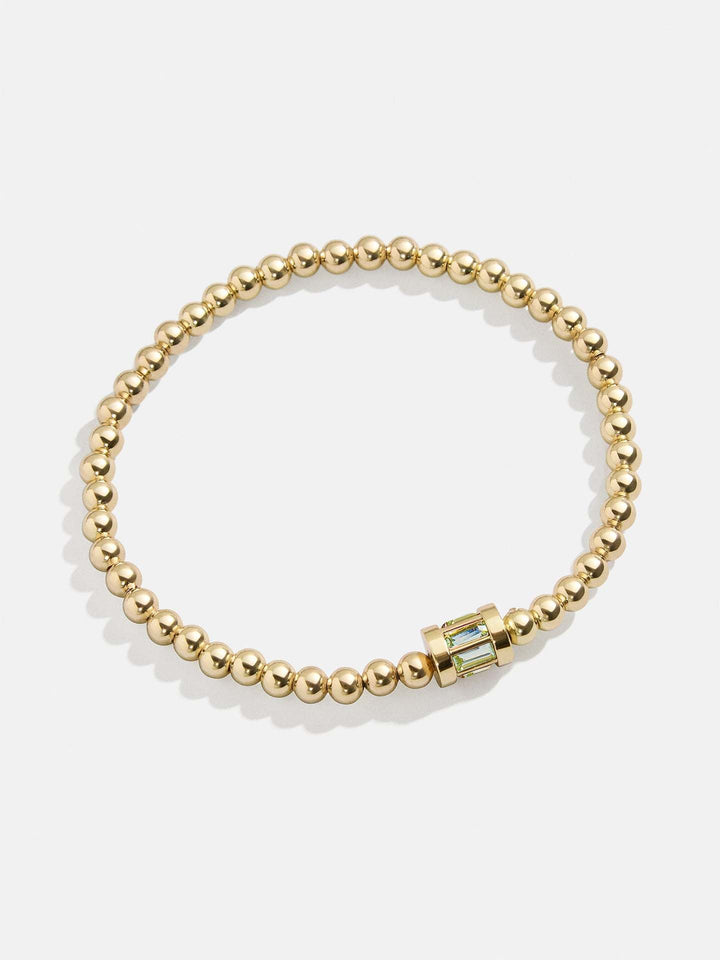 Women's Fashion Twelve Birthstone Beaded Bracelet