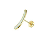 Screw Screw Round Piece Ear Studs Stainless Steel Electroplating Ear Ear Bone Pin