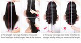 Brazilian 13x6 Lace Frontal Wig Bone Straight 13x4 Transparent Lace Front Human Hair Wigs For Black Women Pre Plucked Gabrielle