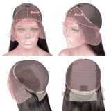 Super Sale Water Wave 13x4 Lace Front Real Human Hair Wigs For Black Women 30 Inch HD Wet And Wavy Loose Deep Wave Frontal Wig