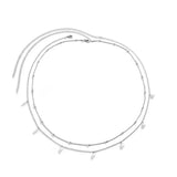 Women's Fashion Round Beads Chain Double-layer Waist Chain