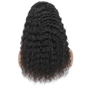 30 32 inch Transparent Deep Wave 13x6 Lace Front Human Hair Wigs 13x4 Lace Frontal Wig Human Hair Wigs 100% Human Hair Quality