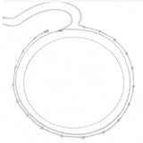 Women's Fashion Round Beads Chain Double-layer Waist Chain