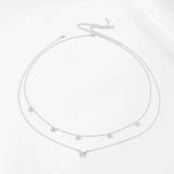 Women's Fashion Round Beads Chain Double-layer Waist Chain