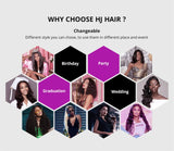 High Density 300% 40 46 Inch Deep Wave 13x6 HD Lace Front Human Hair Wig Water Wave Curly 13x4 360 Lace Frontal Wigs Human Hair