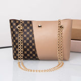 Dotted Prints Chain Shoulder Messenger Bag