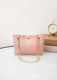 Dotted Prints Chain Shoulder Messenger Bag