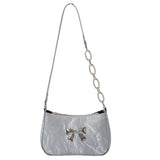 Bowknot Portable Chain One Shoulder New Trendy Korean Underarm Messenger Bag