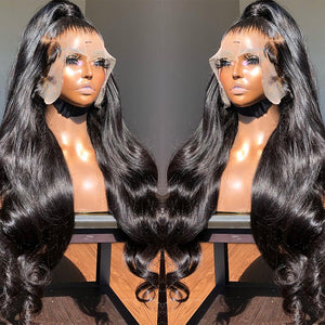 360 Full Lace Frontal Body Wave Human Hair Wigs