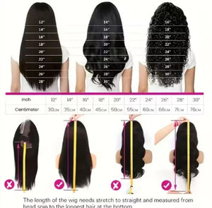 Ready To Go   HD Lace Front Wigs Glueless Put-on Go Body Wave Wig Pre-Plucked Blend Human Hair Transparent Lace Color