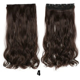 Women's Big Wavy Long Curly Hair Extensions Are Naturally Fluffy And No Trace