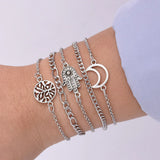 Handmade Creative Classic Simple Bracelet Five-piece Set